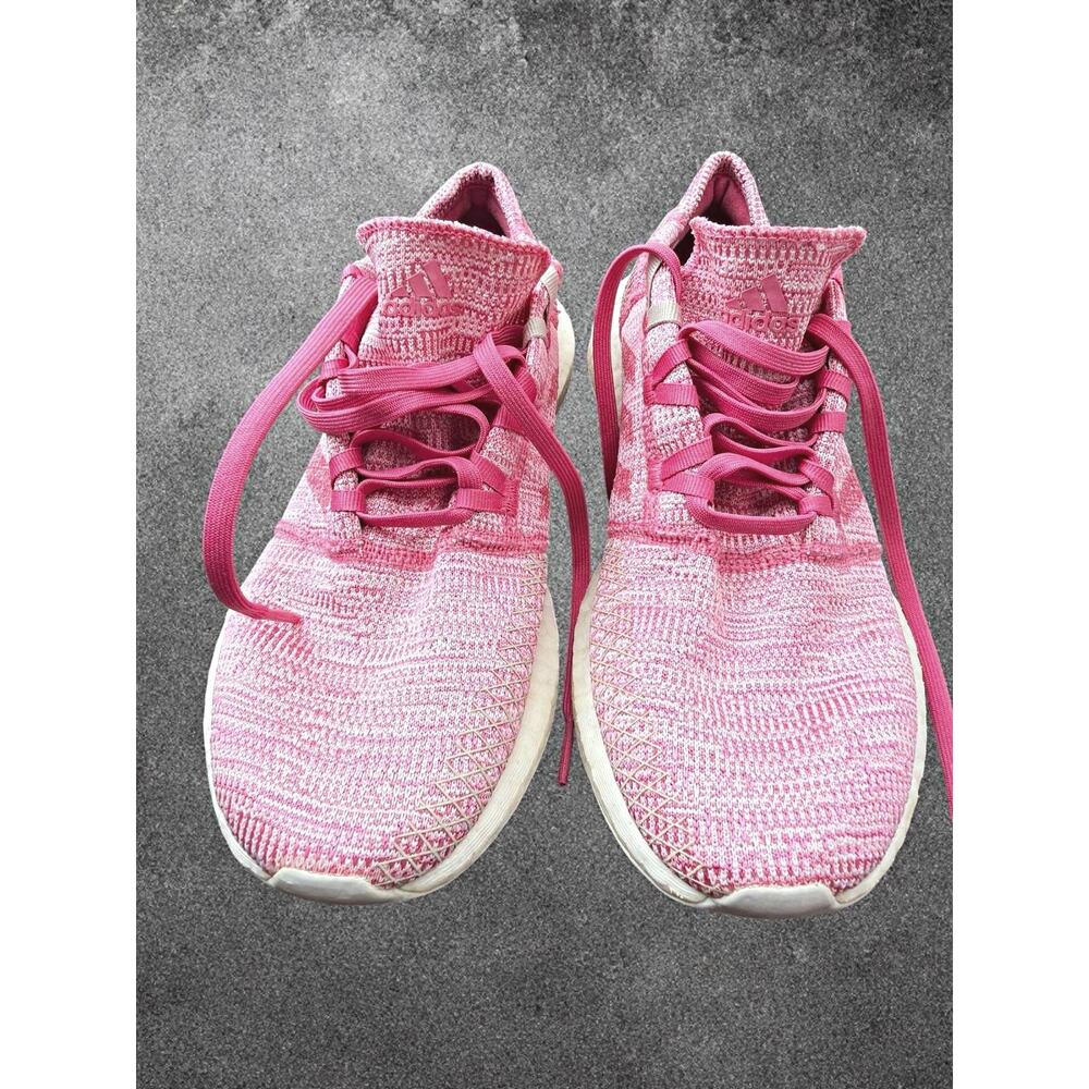 Adidas Pureboost Go Pink Running Shoes Womens US 6 Boost Sneakers F34010
